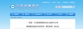 省教育廳最新發(fā)布，涉丹陽(yáng)多家機(jī)構(gòu)！  第1張