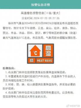 ll級！徐州再發(fā)預警！沒事別出門