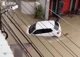 馬路變河道！臺風“格美”致臺灣5死688傷