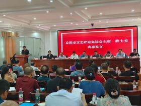 岳陽市文藝評論家協(xié)會召開第二次會員代表大會 蔣士美當(dāng)選新一屆協(xié)會主席