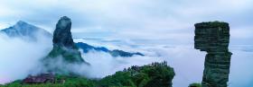登梵凈山：“獨(dú)隆”于天地如“天空之城”，人與自然和諧共生